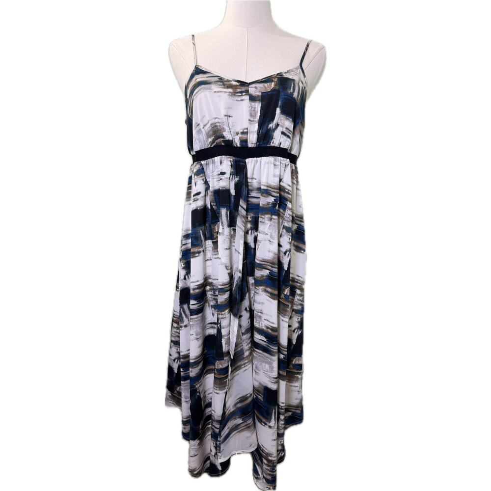 Simply Vera (Vera Wang) Asymmetrical Spaghetti Strap Sun Dress, Small